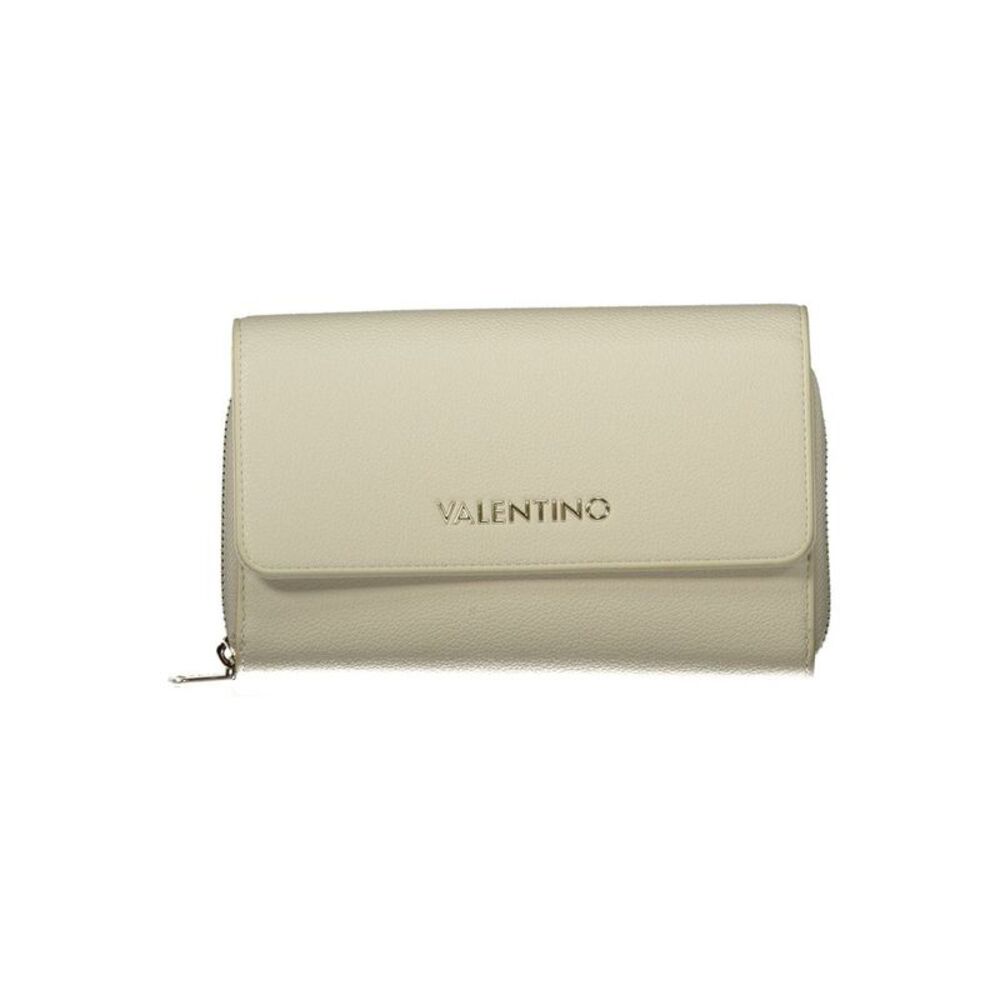 Mario Valentino Beige Polyurethane Women Women's Wallet